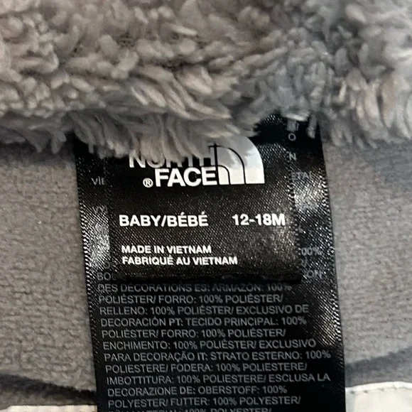 The North Face Thermoball™ One-Piece TNF White Like A Wolf Print 12-18 Months - Picture 8 of 12